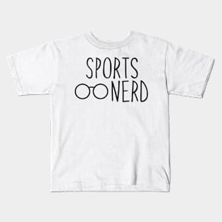 Sports Nerd Kids T-Shirt